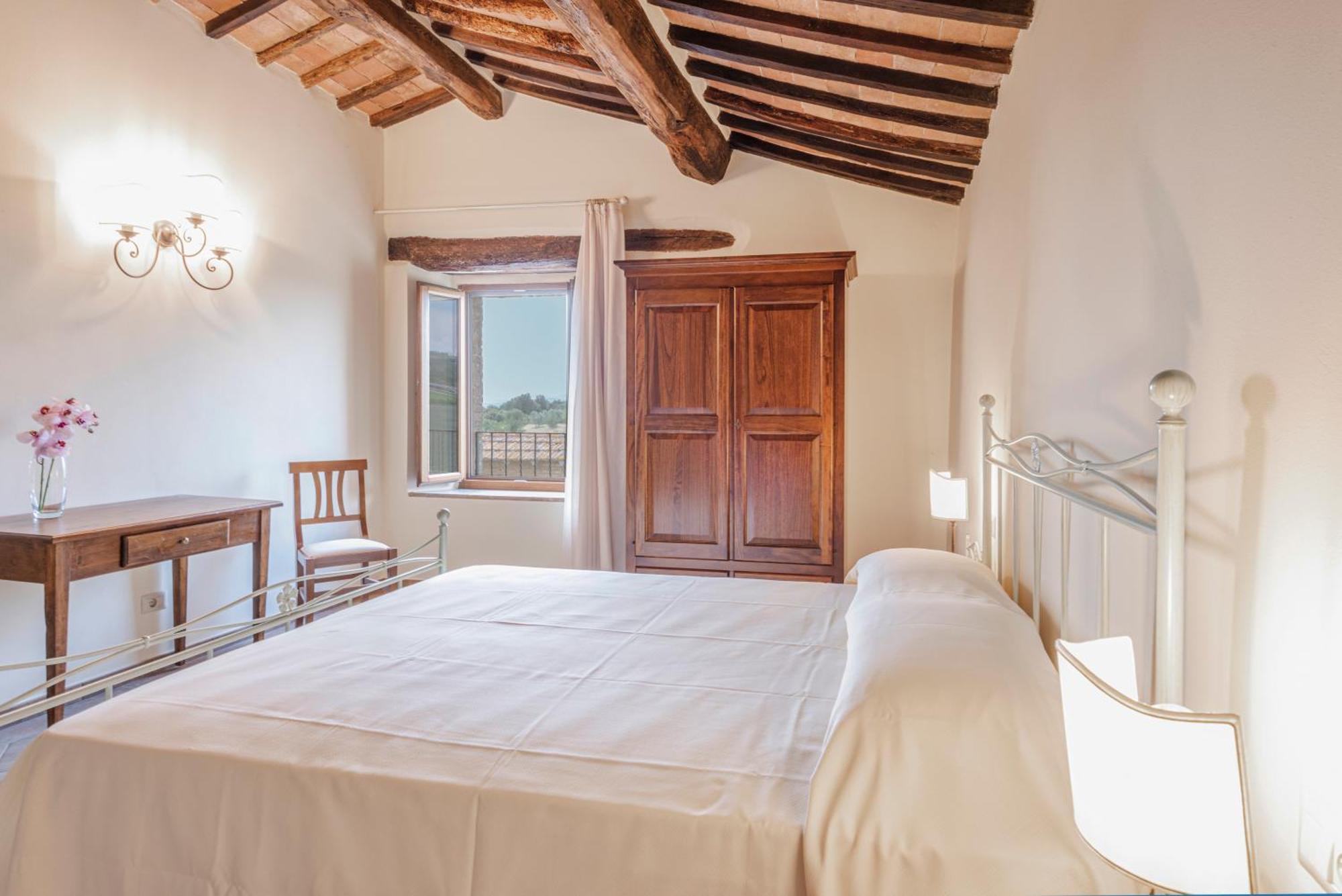 Ferienwohnung Antica Grancia Di Quercecchio Montalcino Exterior foto