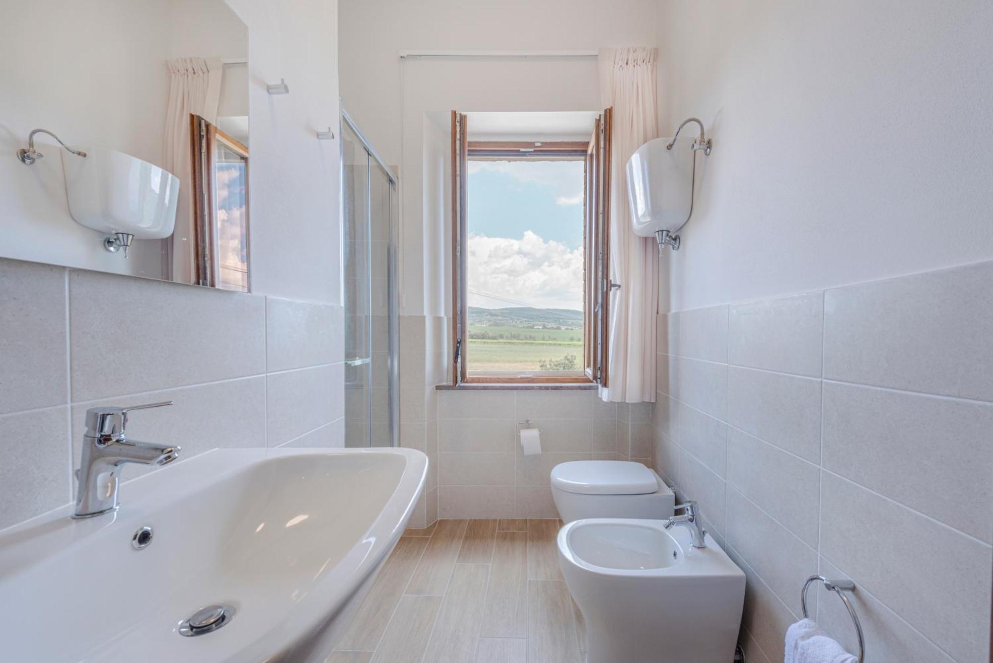 Ferienwohnung Antica Grancia Di Quercecchio Montalcino Exterior foto