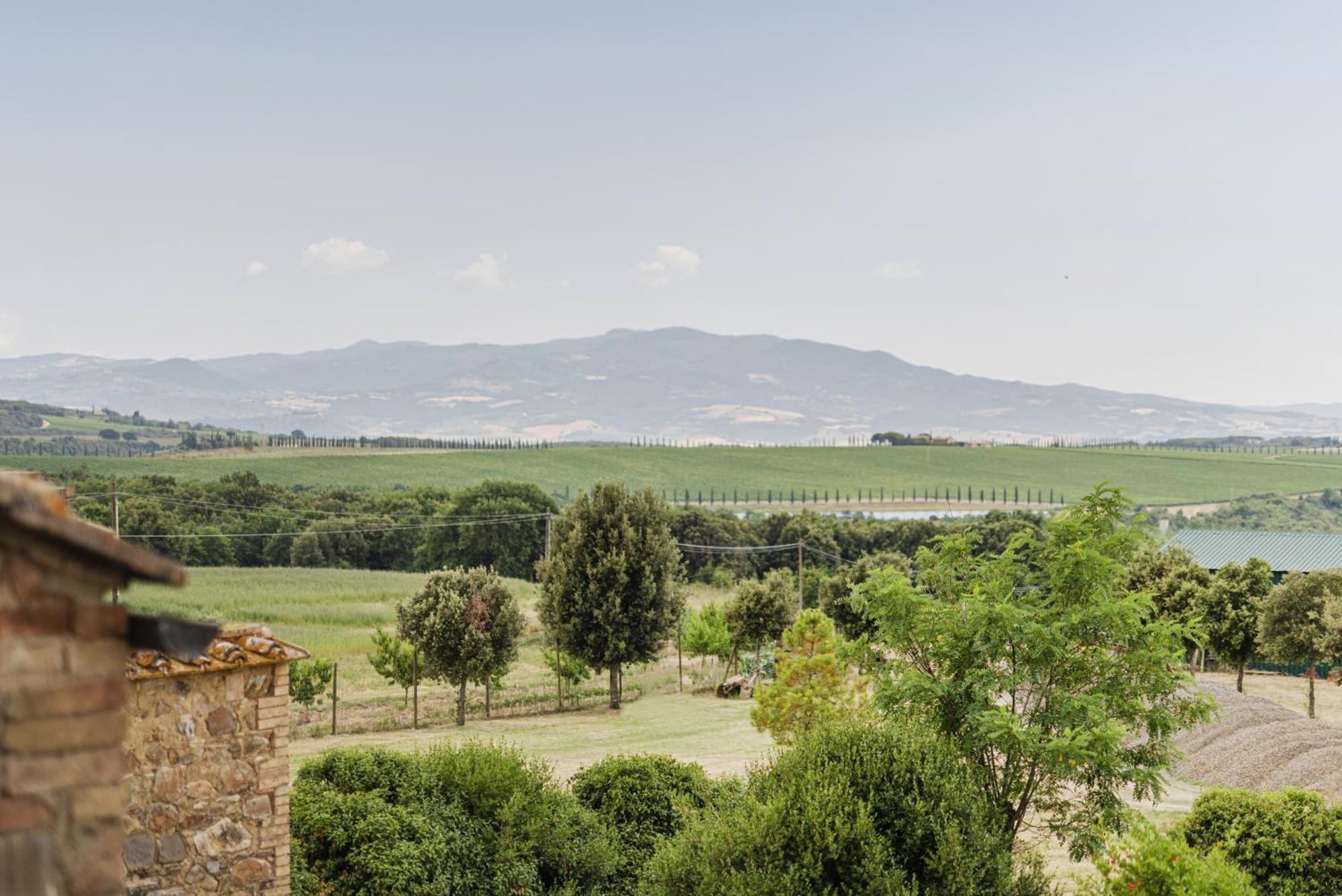 Ferienwohnung Antica Grancia Di Quercecchio Montalcino Exterior foto