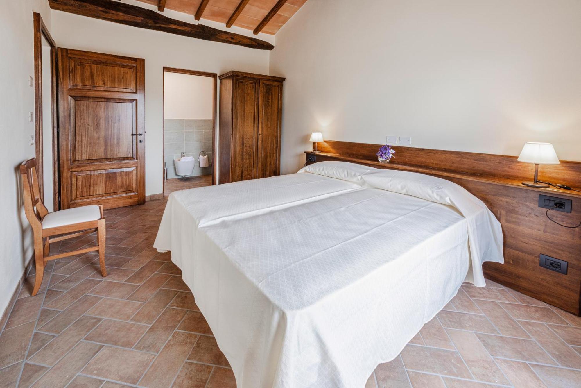 Ferienwohnung Antica Grancia Di Quercecchio Montalcino Exterior foto