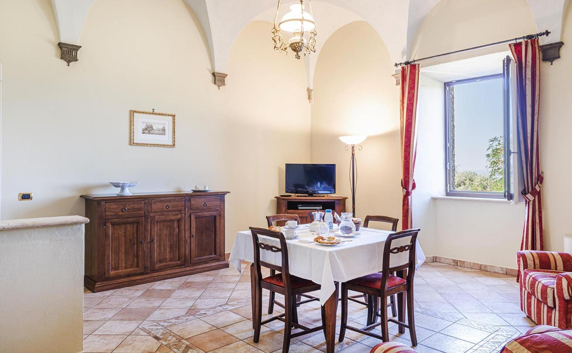 Ferienwohnung Antica Grancia Di Quercecchio Montalcino Exterior foto