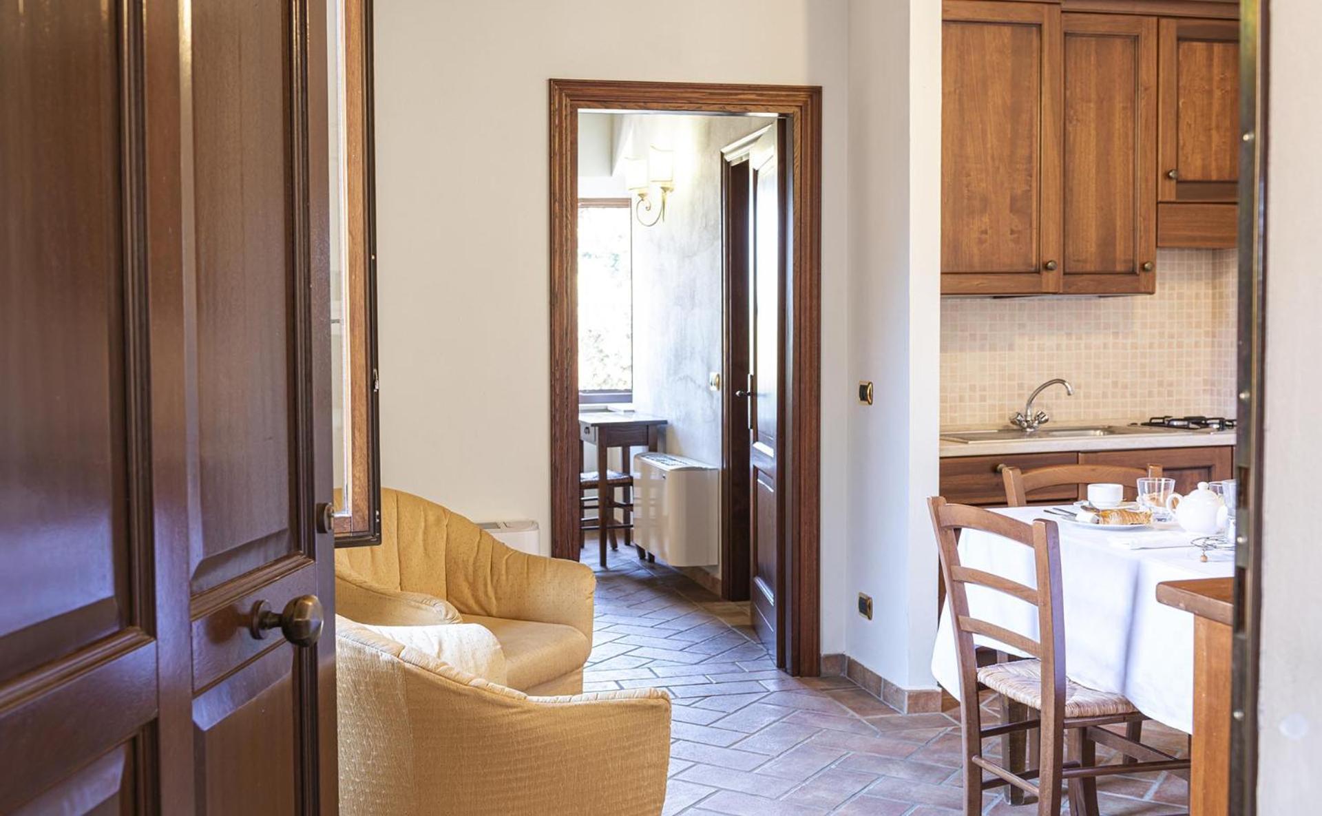 Ferienwohnung Antica Grancia Di Quercecchio Montalcino Exterior foto