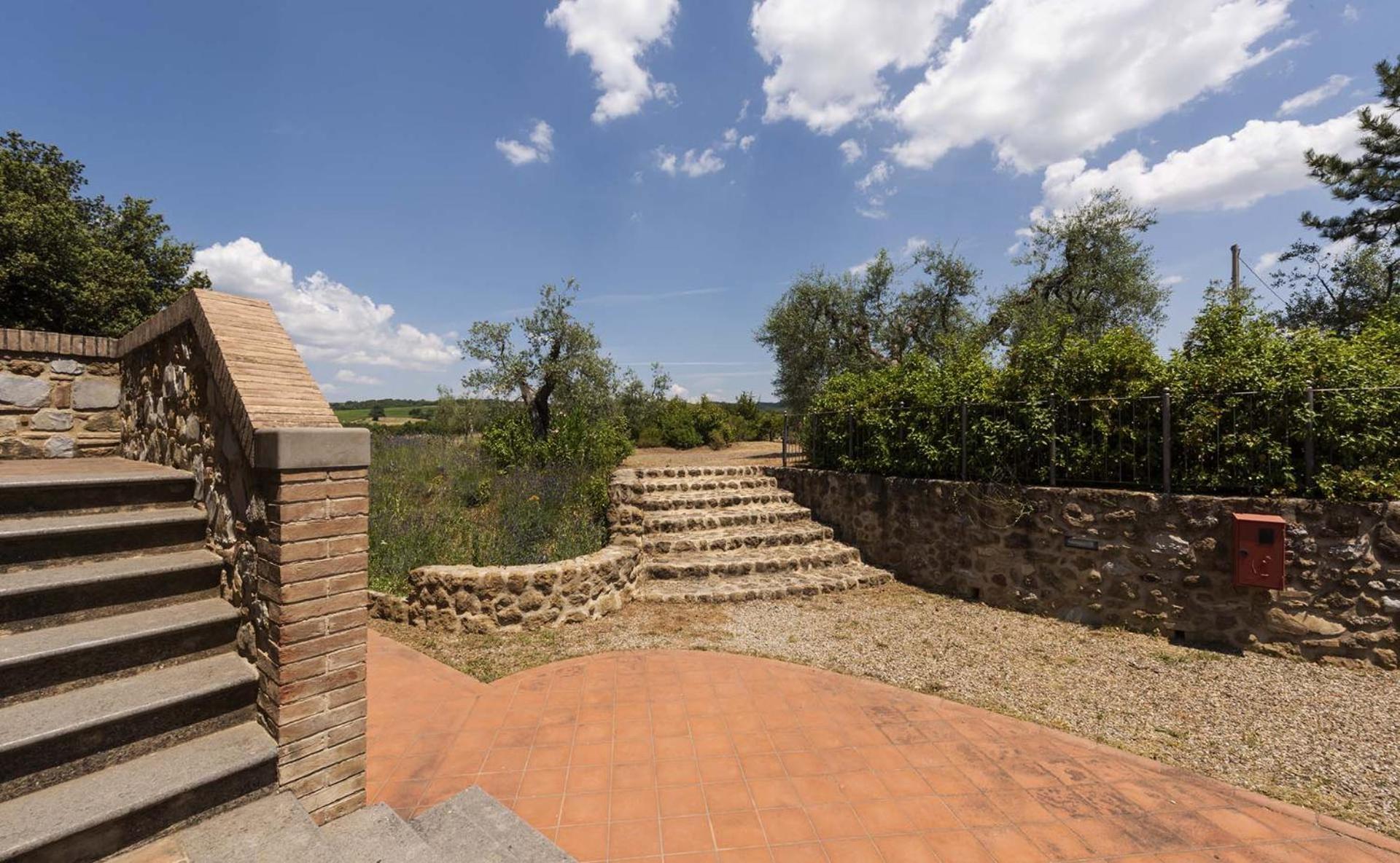 Ferienwohnung Antica Grancia Di Quercecchio Montalcino Exterior foto