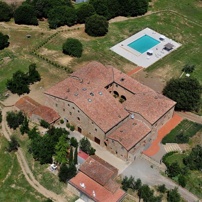 Ferienwohnung Antica Grancia Di Quercecchio Montalcino Exterior foto