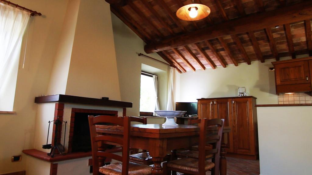 Ferienwohnung Antica Grancia Di Quercecchio Montalcino Exterior foto