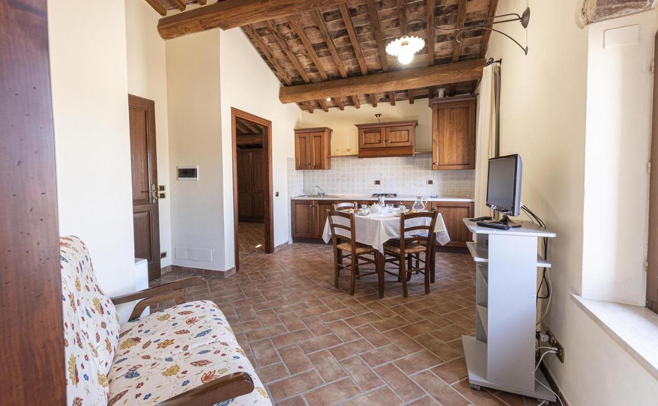 Ferienwohnung Antica Grancia Di Quercecchio Montalcino Exterior foto