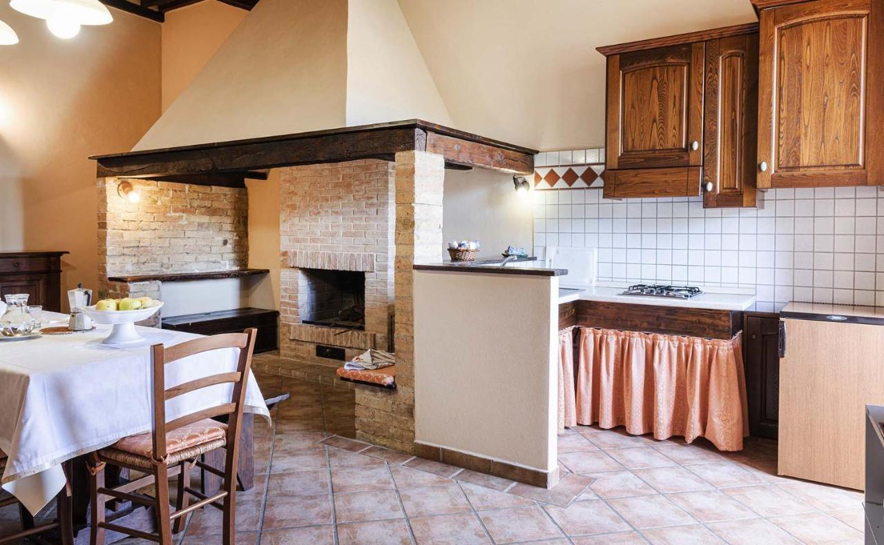 Ferienwohnung Antica Grancia Di Quercecchio Montalcino Exterior foto