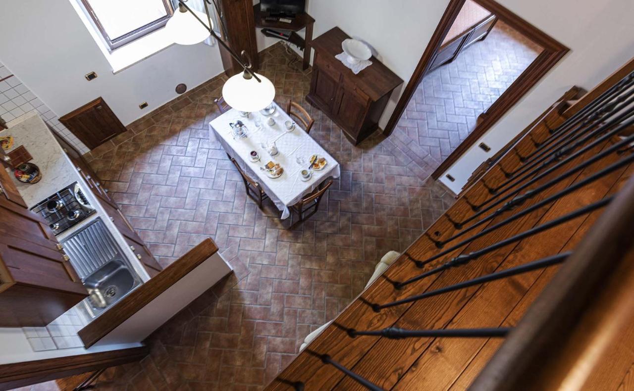 Ferienwohnung Antica Grancia Di Quercecchio Montalcino Exterior foto